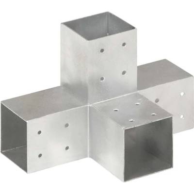 OMAXI Trámová spojka tvaru X pozinkovaný kov 81 x 81 mm 833897