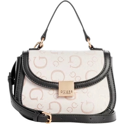 Guess dámská kabelka crossbody Gammill Logo mléčná