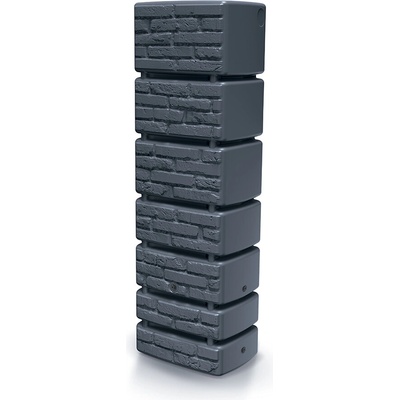 Prosperplast Sud na dažďovú vodu TOWER BRICK 350 l farba antracitová
