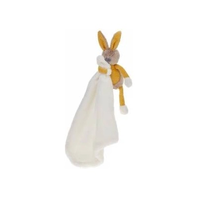 BEPPE Mascot Doudou rabbit Enzo beige and honey 28x28cm 13927