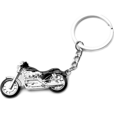 mobilNET kľúčenka/prívesok - motorka, čierna