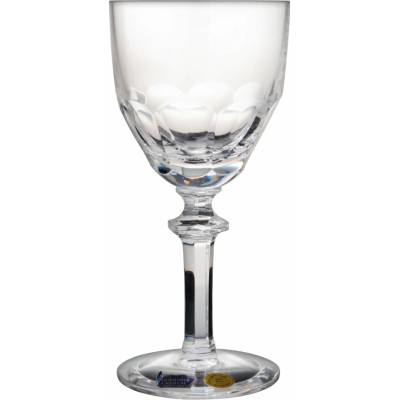 Glamour Crystal Broušená sklenice na víno 6 x 130 ml