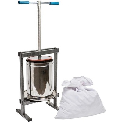 ELEFANT Преса за грозде Vilen Inox, 20 L, двойна вана (4950)