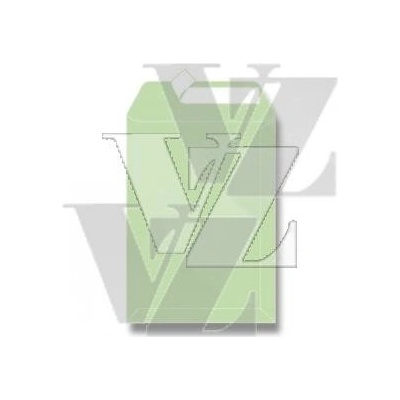 Barevné obálky C4 120g světle zelené 5ks, Clairefontaine