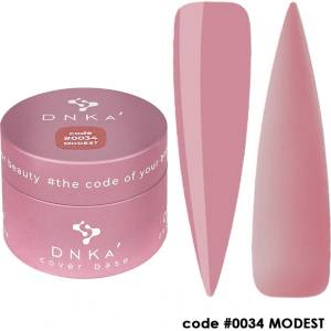 DNKa Цветна каучукова основа DNKa 0034 Modest 30 мл (DNKA0034-30)