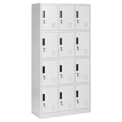 Метален шкаф Carmen CR-1258 K - сив (CR-1258 K)