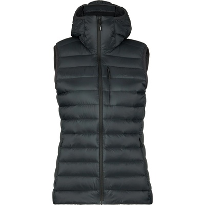 Stoic Дамски пухен елек Stoic Women's PerformanceDown SalmiSt. Vest with Hood Down vest - Black - размер XL (132-1526-0115)