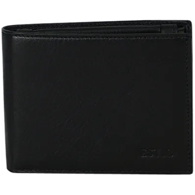 Мъжки портфейл естествена кожа 1530 черен