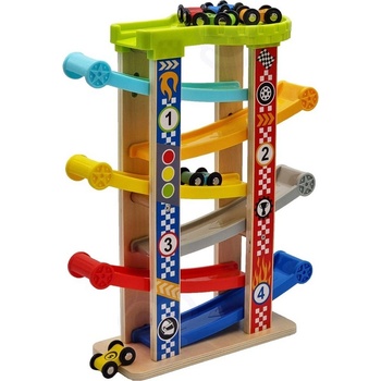 Mamido Velká barevná autodráha s autíčky