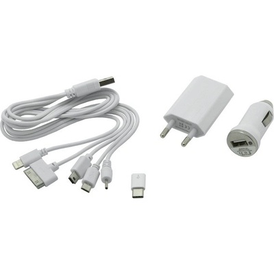 Nabíječka telefonu 230/12V 2,1A (Iphone, miniUSB, microUSB, USB-C) | Zboží Auto