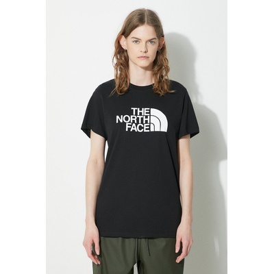 The North Face Памучна тениска The North Face W S/S Relaxed Easy Tee в черно NF0A87N9JK31 (NF0A87N9JK31)