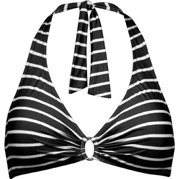 Lidea Дамско бикини горнище Lidea Women's Line Up Halter Bikini Top - Black / White - размер 40 (150-6296-0125)
