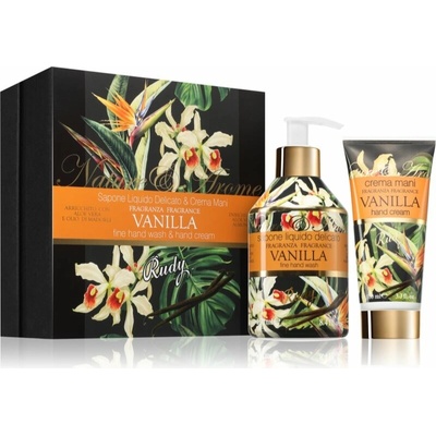 Rudy Le Maioliche Vanilla tekuté mydlo 250 ml + krém na ruky 100 ml kozmetická sada