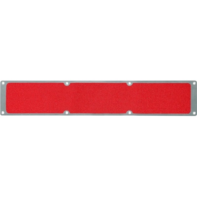 Protiskluzová podložka, aluminium m2, univerzální, červená, 1000 x 114 mm