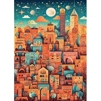 Image 1 of Alipson Puzzle - Puzzle Amazing City - 500 piese