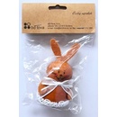 BD-TOVA Zajíc lakovaný s krajkou - figurka 1 ks