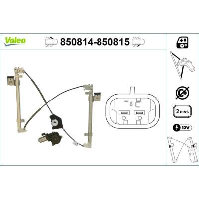 Zvedací zařízení oken VALEO 850815 850815