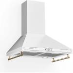 Klarstein Victoria абсорбатор 60 см ретро дизайн 630 м³/ч 2 LED лампи (DSM-Victoria-60WH) (DSM-Victoria-60WH) - electronic-star