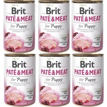 Brit Paté & Meat Puppy 6 x 400 g