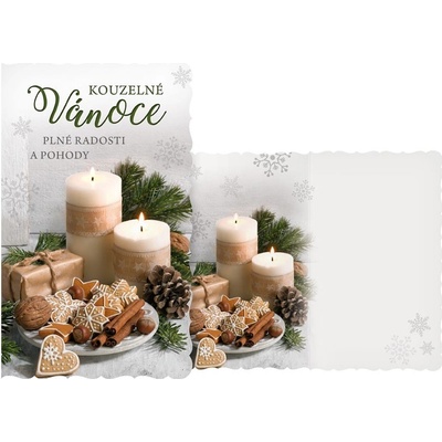 UNIPAP přání Vánoční V24-465 H PRANI_H_557 549554