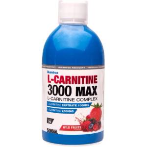 Quamtrax L-Carnitine 3000 MAX [500 мл] Горски плодове