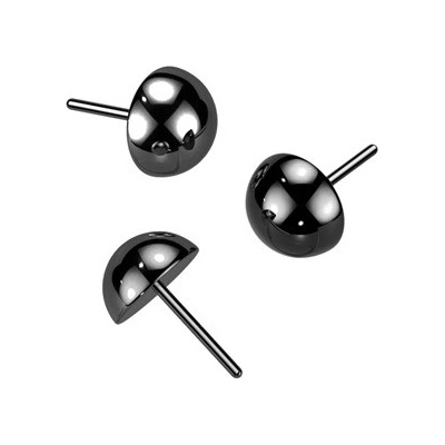 Šperky4U Půlkulička k PUSH IN piercingu titan TIT1152K-03