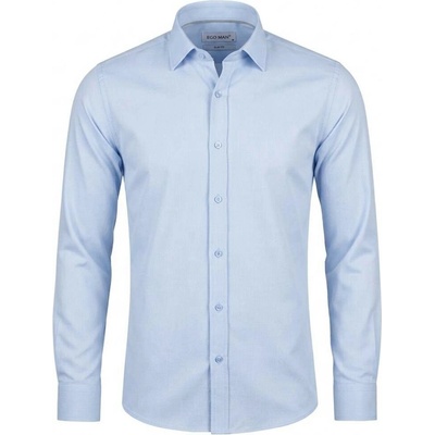 Ego Man pánská košile slim fit S358-002 světle modrá