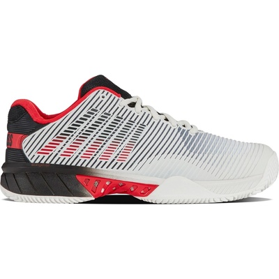 K Swiss Маратонки K-Swiss Men's Hypercourt Express 2 Hard Court Lace Up Tennis Shoes - White/Limo/Red