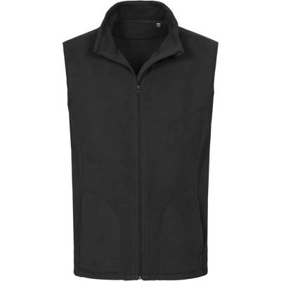 Stedman classic fleece vest st5010 / Мъжка поларена жилетка - черна s (st5010blos)