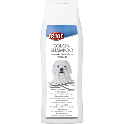 TRIXIE Color shampoo for white coat - Шампоан за кучета с бяла козина 250 мл
