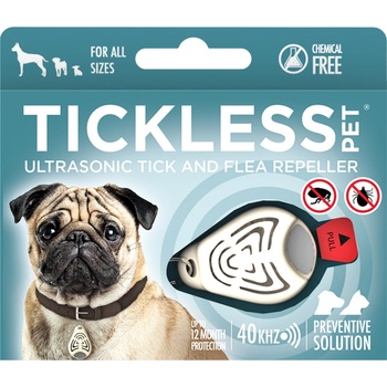 Tickless pet Ultrazvukový odpudzovač kliešťov a bĺch pre psov farba black 1 kus
