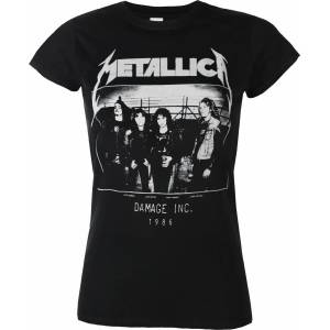 ROCK OFF тениска метална дамски Metallica - Master на кукли Снимка Damage Inc. Tour - NNM - RTMTLGSBDAM