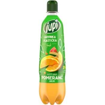 Jupí Lahvinka Hustý sirup pomeranč 0,7 l