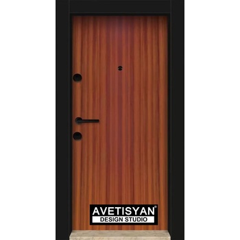 Image 1 of Haska Блиндирана врата Outdoor Композит Стар 13 Тик (цена без монтаж)