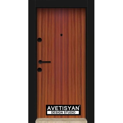 Haska Блиндирана врата Outdoor Композит Стар 13 Тик (цена без монтаж)