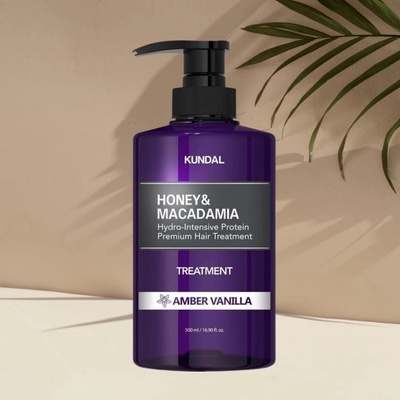 KUNDAL Přírodní vlasová kúra Honey & Macadamia Treatment 500 ml