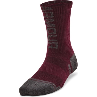 Under Armour Детски чорапи Under Armour UA Performance Tech 3-Pack Crew Socks Kids' - Maroon