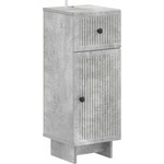 vidaXL Шкаф за баня EDE Бетонно сиво 30 x 31 x 80 см (895948)