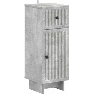 vidaXL Шкаф за баня EDE Бетонно сиво 30 x 31 x 80 см (895948)