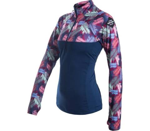 Sensor Coolmax Thermo zip deep blue/feather