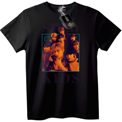 NOONEBRAND Тениска STAY KIDS - M, Black