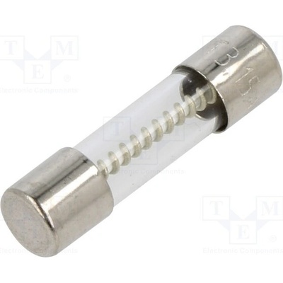 SCHURTER 0034.5048 Pojistka: tavná; kulatý,sklěněná; 3,15A; 250VAC; zpožděná; 5x20mm