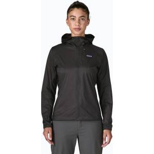 Patagonia Дамско яке против вятър Patagonia Houdini black w/white