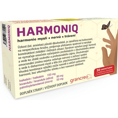 Harmoniq harmonie mysli+nervů+trávení 30 tablet