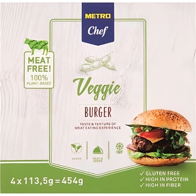 Metro Chef Veggie Burger 4x113,5g