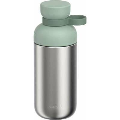 Mepal fľaša Vita z nehrdzavejúcej ocele 500 ml strieborna šalviová zelená