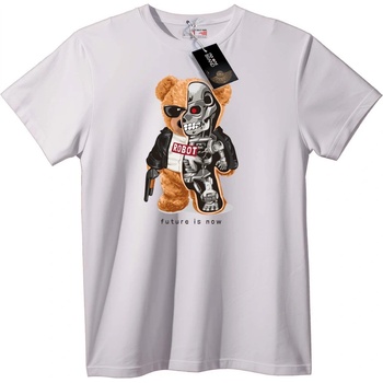 NOONEBRAND Тениска Робо мече - L, Black