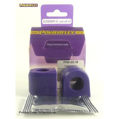 Powerflex Silentbloky Subaru Legacy BD/BG (93-99) Front Anti Roll Bar To Chassis Bush 19mm (3)
