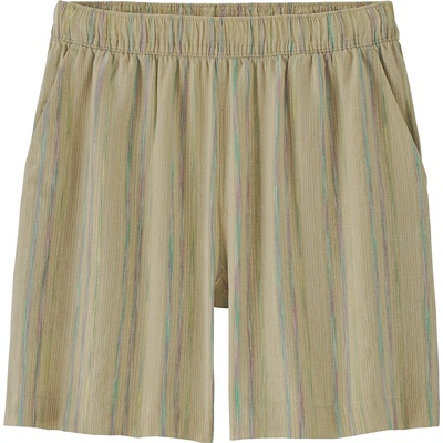 Patagonia Garden Island Long Shorts 6 in. Women bežová