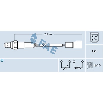 Lambda sonda FAE 77169
